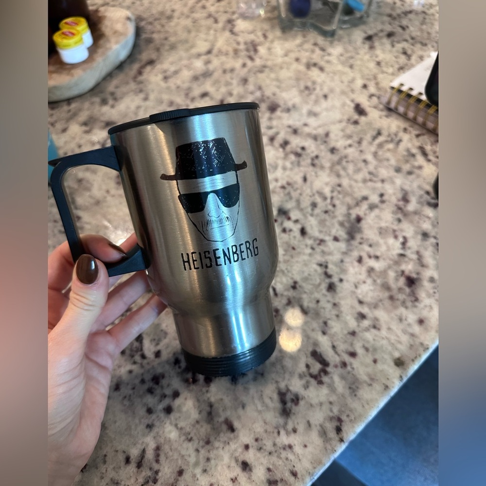 Heisenberg Breaking Bad Show Travel Mug 14 oz